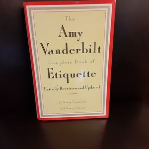 Etiquette Book, hardcover